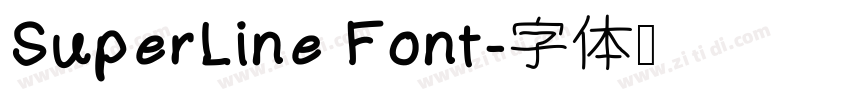 SuperLine Font字体转换